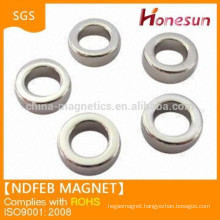 High quality n52 neodymium ring magnet permanent type